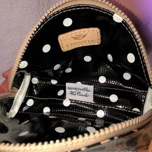 Viva Consuela Blue Jag Cosmetic Bag